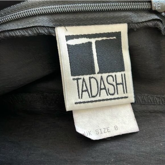 Tadashi VTG Panel Midi Mermaid Fit Flare Pencil Skirt - Picture 7 of 8